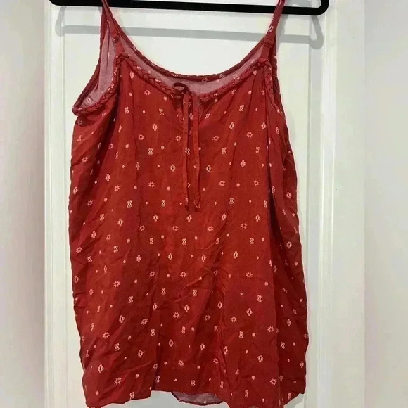 TORRID CHALLIS BRAIDED SLEEVELESS TANK SIZE 0 - Picture 3 of 7
